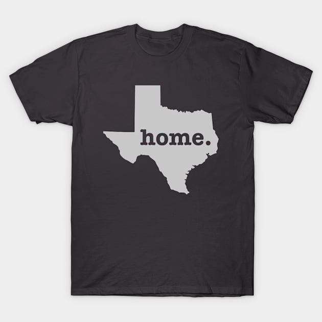 Texas Home (Dark) T-Shirt by MatthewJPool